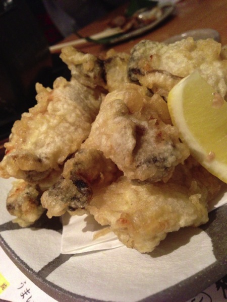 牡蠣の天ぷら - 竹蔵祭り 2013 - Dpub後夜祭