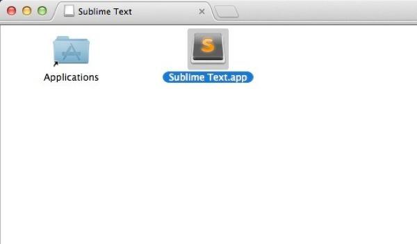 dmgファイル展開 - Sublime Text 3を再インストール！
